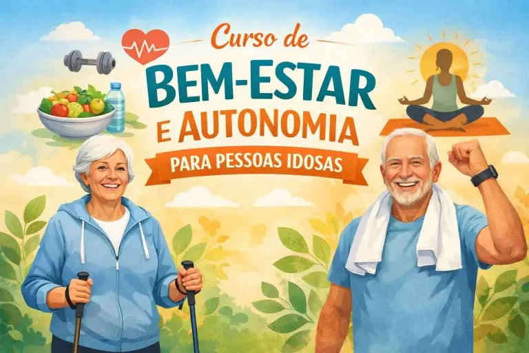 Viver Ativo: Curso de Bem-Estar e Autonomia para Pessoas Idosas